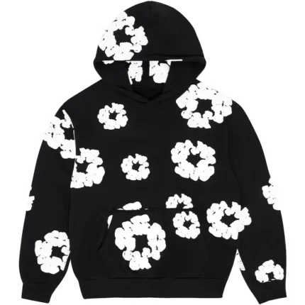 Denim Tears Black Wreath Hoodie